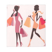BLOC-NOTE COLLECTION REINE DU SHOPPING (Devant)