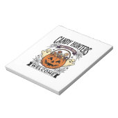 Bloc-note Collectionneur de bonbons Halloween Gravure vintag (Tourné)