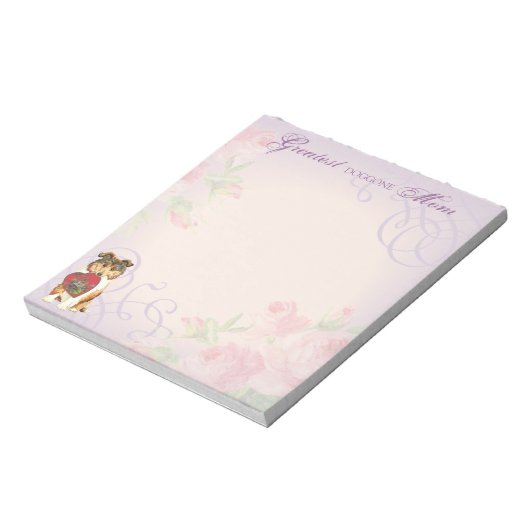 Bloc-note Collie Heart Maman (Tourné)