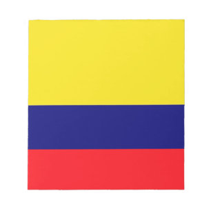 Bloc-note Colombia flag