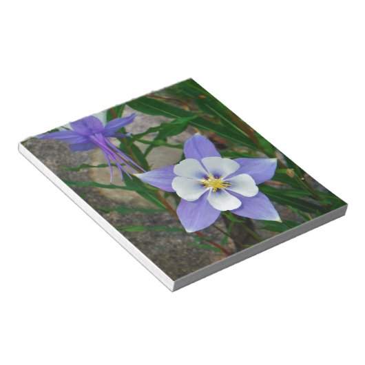 Bloc-note Colonne bleue (Incliné)