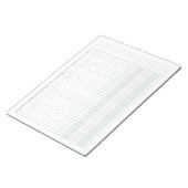 Bloc-note Colonne Comptabilité 2 (Incliné)