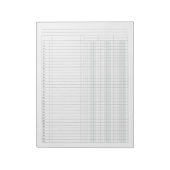 Bloc-note Colonne Comptabilité 3 (Tourné)