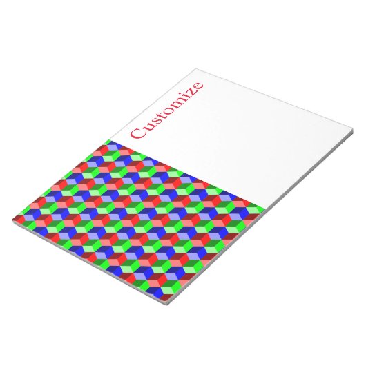 Bloc-note Colorful Building Block Thunder_Cove (Incliné)