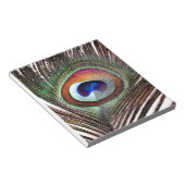 Bloc-note Colorful Copper Peacock Feather (Incliné)
