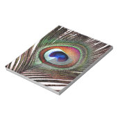 Bloc-note Colorful Copper Peacock Feather (Tourné)