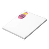 Bloc-note Colorful Easter Chick in Painted Egg (Tourné)