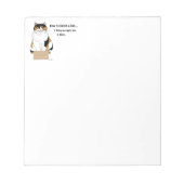 Bloc-note Comment attraper un chat (Devant)