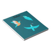 Bloc-note Common Kingfishers (Incliné)