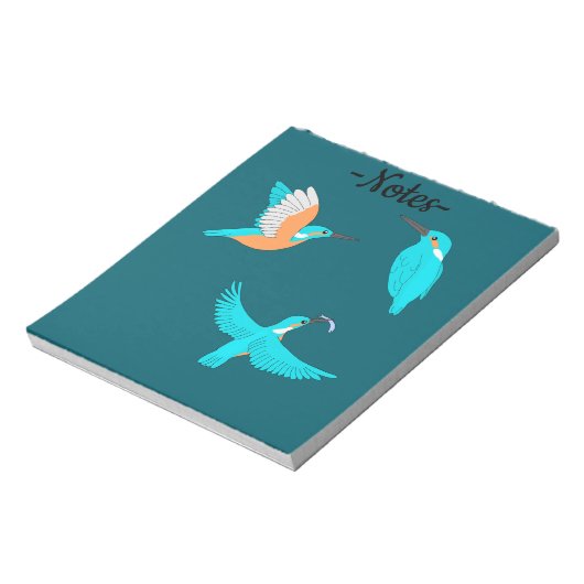 Bloc-note Common Kingfishers (Tourné)