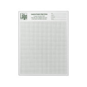 Bloc-note Company Logo Grid Graph Project Identifier (Tourné)