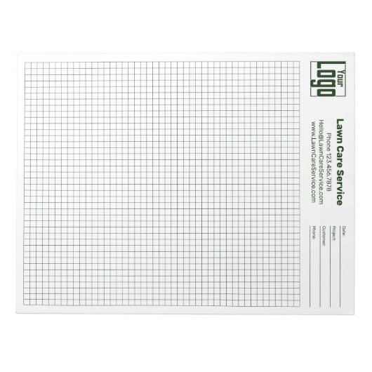 Bloc-note Company Logo Grid Graph Project Identifier (Devant)