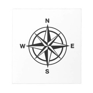Bloc-note Compas nautique