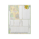 Bloc-note Compliments du planificateur quotidien 5 et 1 Jour (Tourné)