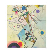 Bloc-note Composition 8, 1923 par Wassily Kandinsky (Devant)