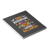 Bloc-note Comptable Aime Halloween Citrouille Comptable Desi (Incliné)