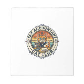 Bloc-note Comptable Fiscale Chat Mignon Kitty Design - Compt (Devant)