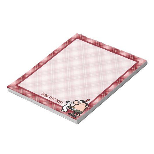 Bloc-note Comptable Red Plaid (Tourné)