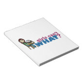 Bloc-note Computer Girl - Lumière (Incliné)