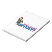 Bloc-note Computer Girl - Lumière (Tourné)