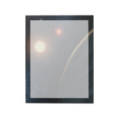 Bloc-note Concept de l'artiste illustrant Kepler-16b. (Tourné)