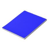 Bloc-note Concepteur Customisé couleur bleue (Tourné)