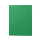Bloc-note Conception avec un Arrière - plan vert et une bord (Tourné)