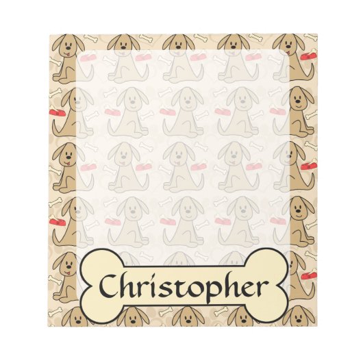 Bloc-note Conception Brown Chien Chien Chien Chien Chien Per (Devant)