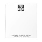 Bloc-note Conception de base pour Logos (Devant)