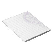 Bloc-note Conception de cahier ligné d'art graphique minimal (Incliné)