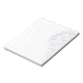 Bloc-note Conception de cahier ligné d'art graphique minimal (Tourné)