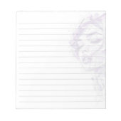 Bloc-note Conception de cahier ligné d'art graphique minimal (Devant)