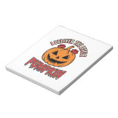 Bloc-note Conception de chemise de livraison Halloween Nurse (Tourné)