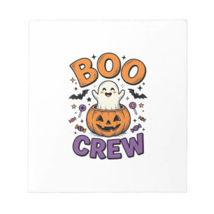 Bloc-note Conception de chemise Halloween Citrouille Fantôme