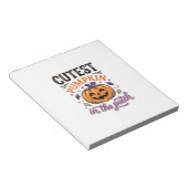 Bloc-note Conception de chemise Halloween Citrouille la plus (Incliné)