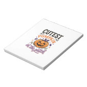 Bloc-note Conception de chemise Halloween Citrouille la plus (Tourné)