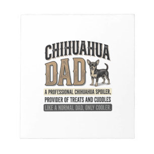 Bloc-note Conception de chemise pour amateur de chien papa C