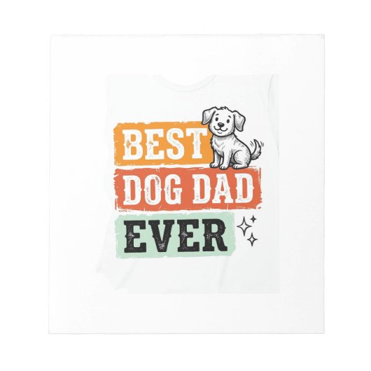 Bloc-note Conception de chemise pour chien mignonne Meilleur (Devant)