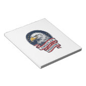 Bloc-note Conception de chemise vectorielle ruban patriotiqu (Incliné)