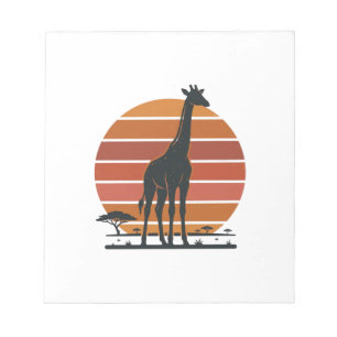 Bloc-note Conception de chemise vectorielle Safari au couche