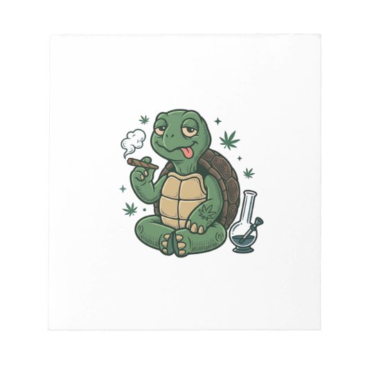 Bloc-note Conception de chemise vectorielle tortue stoner vi (Devant)
