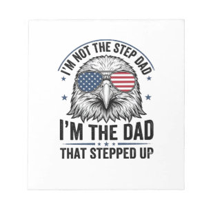 Bloc-note Conception de chemise vintage Eagle Step Dad patri