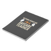 Bloc-note Conception de fantôme Halloween pour enseignant en (Tourné)