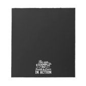 Bloc-note Conception de la motivation chrétienne - Foi, Amou (Devant)