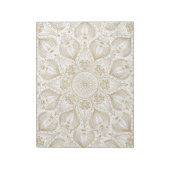 Bloc-note Conception de mandala doré Boho Chic (Tourné)