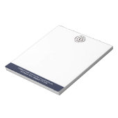 Bloc-note Conception de marque de logo d'entreprise personna (Tourné)