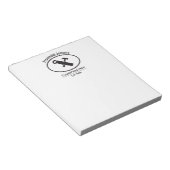 Bloc-note Conception de marteau et de scie (Incliné)