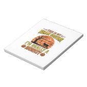 Bloc-note Conception de T-shirt de costume humain de singe d (Tourné)
