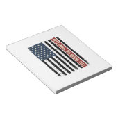 Bloc-note Conception de T-shirt Drapeau de Conducteur de Pet (Incliné)