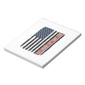 Bloc-note Conception de T-shirt Drapeau de Conducteur de Pet (Tourné)